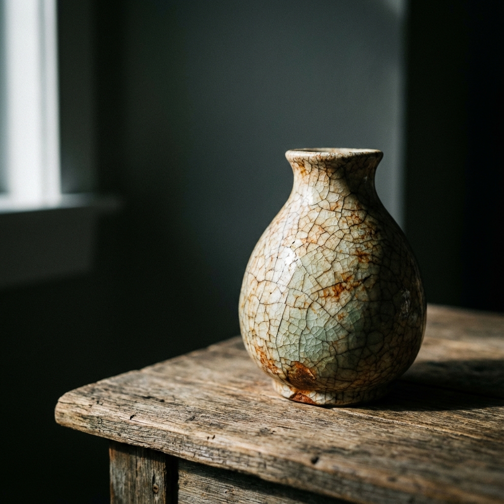 Crackle Glaze Vase